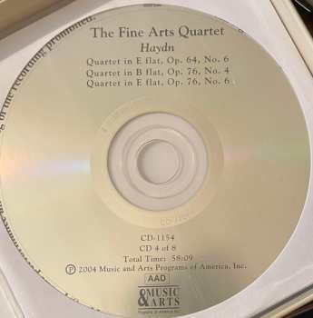 8CD/Zestaw pudełkowy The Fine Arts Quartet: The Fine Arts Quartet At WFMT: Unreleased Recordings Of Broadcast performances, 1967-73