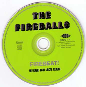 CD The Fireballs: Firebeat! The Great Lost Vocal Album