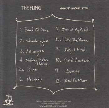 CD The Fling: When The Madhouses Appear DIGI