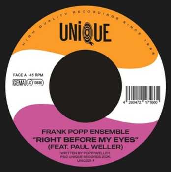 Album The Frank Popp Ensemble: Right Before My Eyes Feat. Paul Weller