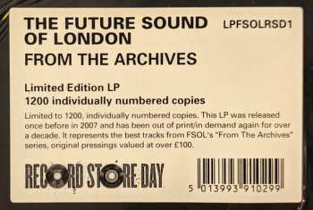 2LP The Future Sound Of London: From The Archives LTD | NUM