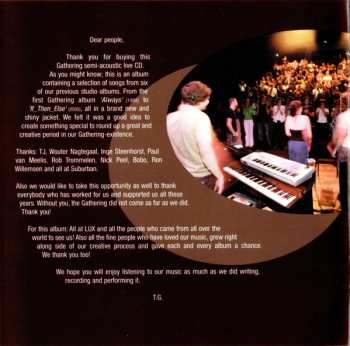 CD The Gathering: Sleepy Buildings - A Semi Acoustic Evening