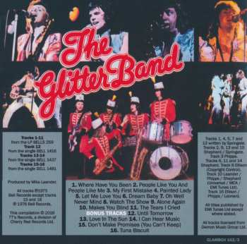 4CD/Zestaw pudełkowy The Glitter Band: The Albums DLX