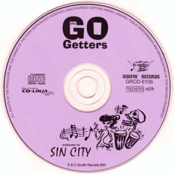 CD The Go Getters: Welcome To Sin City