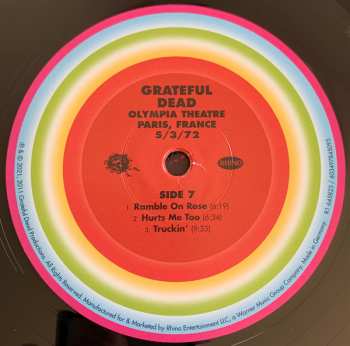 6LP/Zestaw pudełkowy The Grateful Dead: Olympia Theatre, Paris, France (5/3/72) LTD
