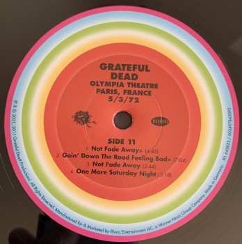 6LP/Zestaw pudełkowy The Grateful Dead: Olympia Theatre, Paris, France (5/3/72) LTD