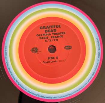 6LP/Zestaw pudełkowy The Grateful Dead: Olympia Theatre, Paris, France (5/3/72) LTD