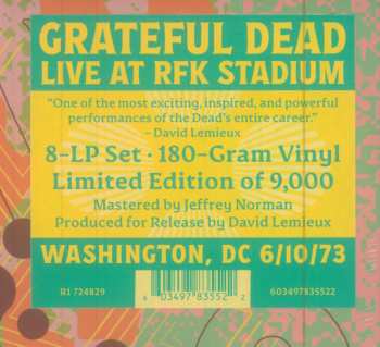 8LP/Zestaw pudełkowy The Grateful Dead: RFK Stadium, Washington, D.C. 6/10/73  LTD