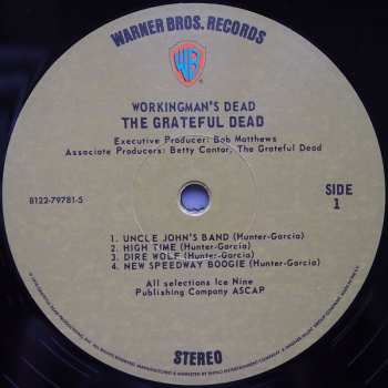 LP The Grateful Dead: Workingman's Dead