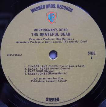 LP The Grateful Dead: Workingman's Dead