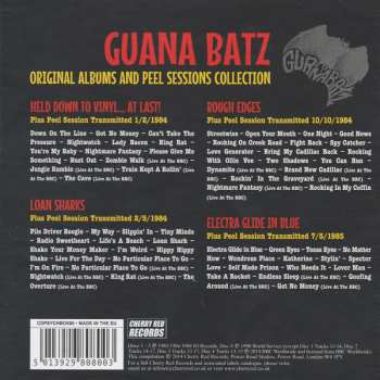 4CD/Zestaw pudełkowy The Guana Batz: Original Albums And Peel Sessions Collection