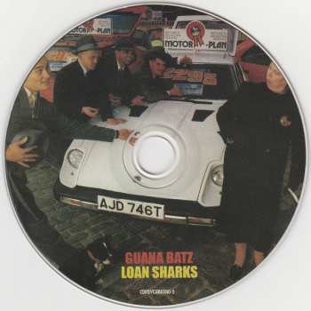 4CD/Zestaw pudełkowy The Guana Batz: Original Albums And Peel Sessions Collection