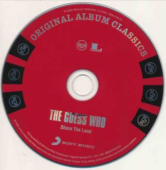 5CD/Zestaw pudełkowy The Guess Who: Original Album Classics