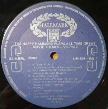 LP Brian Dee: The Happy Hammond Plays All Time Great Movie Themes Vol.2