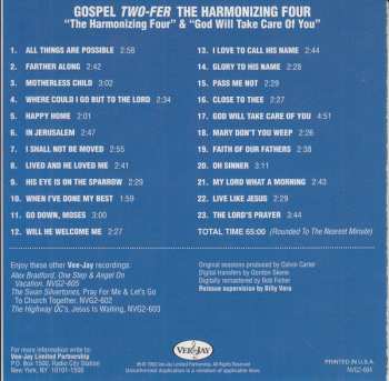 CD The Harmonizing Four: 'The Harmonizing Four' & 'God Will Take Care Of You'