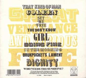 CD The Heavy: Great Vengeance And Furious Fire