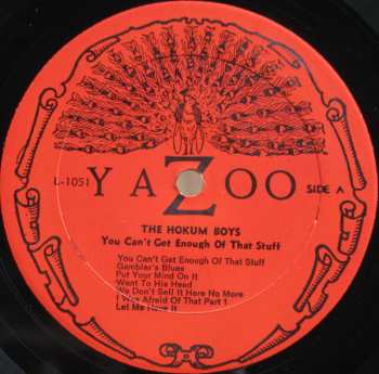 LP The Hokum Boys: You Can't Get Enough Of That Stuff
