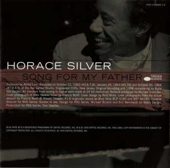 CD The Horace Silver Quintet: Song For My Father (Cantiga Para Meu Pai)