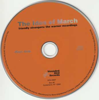2CD The Ides Of March: Friendly Strangers: The Warner Bros. Recordings