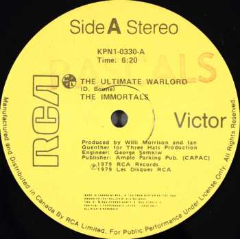 Album The Immortals: The Ultimate Warlord