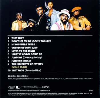 CD The Isley Brothers: 3 + 3