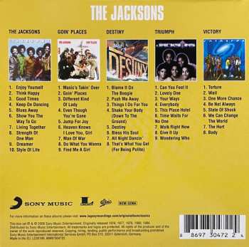 5CD/Zestaw pudełkowy The Jacksons: Original Album Classics