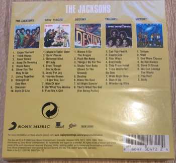 5CD/Zestaw pudełkowy The Jacksons: Original Album Classics