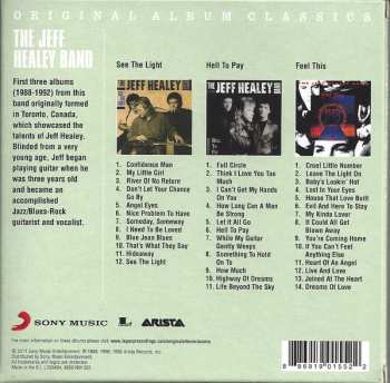 3CD/Zestaw pudełkowy The Jeff Healey Band: Original Album Classics