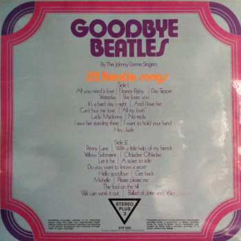 LP The Johnny Dunne Singers: Goodbye Beatles