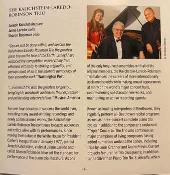 CD Kalichstein-Laredo-Robinson Trio: In Celebration - The Piano Trios Of Stanley Silverman