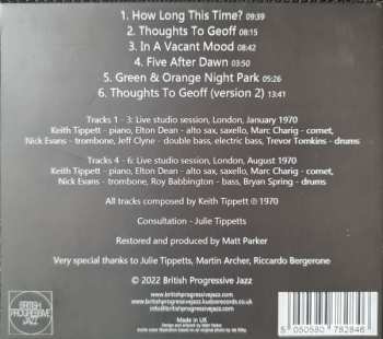 CD The Keith Tippett Group: How Long This Time?  Live 1970 LTD