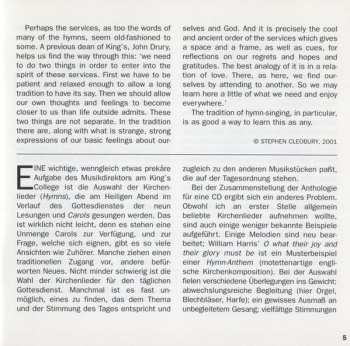 CD The King's College Choir Of Cambridge: Best Loved Hymns