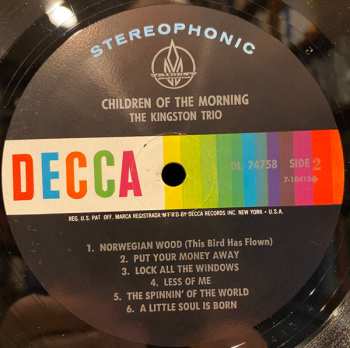 CD Kingston Trio: Children Of The Morning