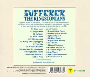 CD The Kingstonians: Sufferer