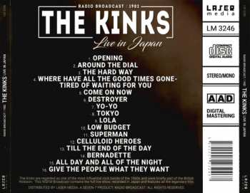 CD The Kinks: Live In Japan (Radio Broadcast / 1982)