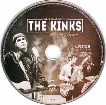 CD The Kinks: Live In Japan (Radio Broadcast / 1982)