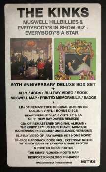 6LP/4CD/Zestaw pudełkowy/Blu-ray The Kinks: Muswell Hillbillies & Everybody's In Showbiz - Everybody's A Star DLX | CLR