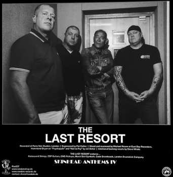 LP The Last Resort: Skinhead Anthems IV