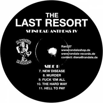LP The Last Resort: Skinhead Anthems IV