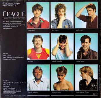 LP The League Unlimited Orchestra: Love And Dancing