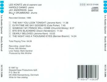 CD The Lee Konitz Quartet: Dearly Beloved
