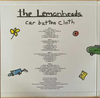 2LP The Lemonheads: Car Button Cloth CLR | DLX | LTD