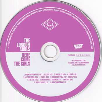CD The London Souls: Here Come The Girls