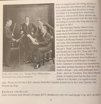 8CD/Zestaw pudełkowy London String Quartet: 1917-1951 Recordings