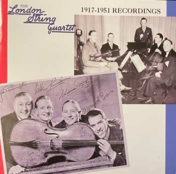 8CD/Zestaw pudełkowy London String Quartet: 1917-1951 Recordings