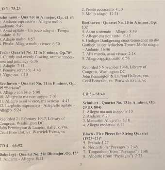 8CD/Zestaw pudełkowy London String Quartet: 1917-1951 Recordings