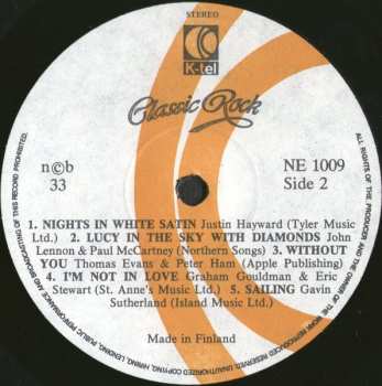 LP The London Symphony Orchestra: Classic Rock