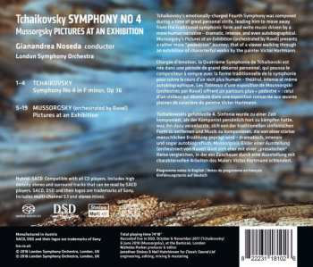SACD Pyotr Ilyich Tchaikovsky: Pictures At An Exhibition; Symphony No. 4