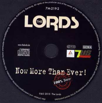 CD The Lords: Now More Than Ever!