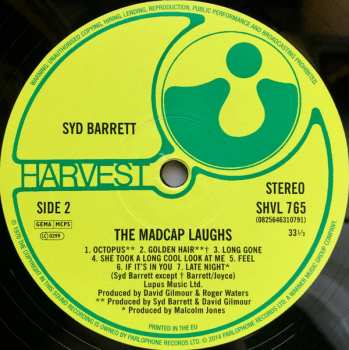 LP Syd Barrett: The Madcap Laughs